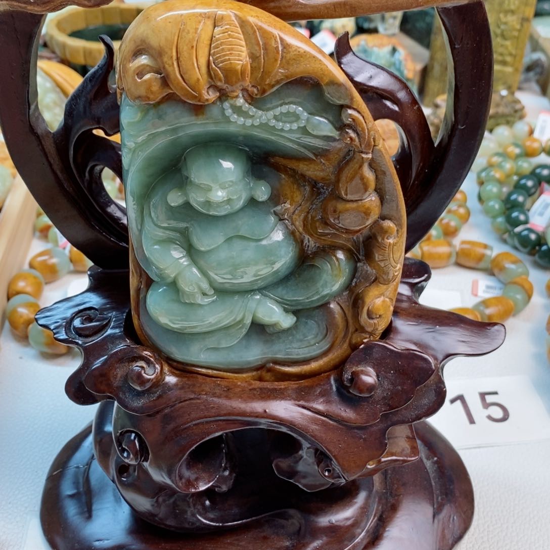 透闪石质玉手把未镶嵌两**京