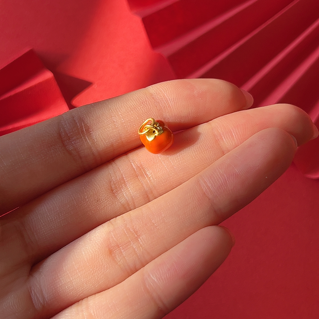 足金999（柿子橙）投资金条存黄金悦己送礼首选