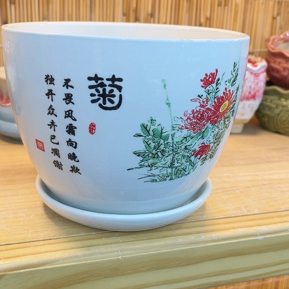 【闪购商品】红陶花盆