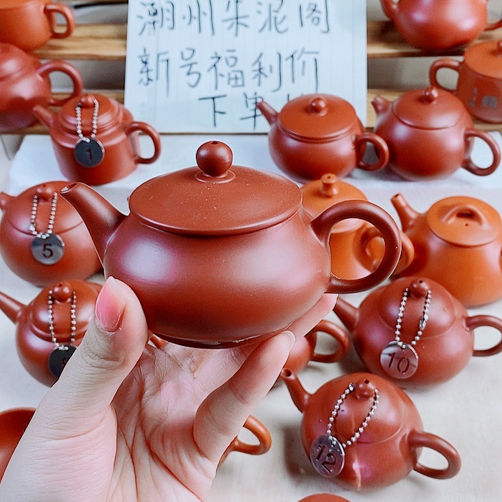 潮州朱泥壶明炉110