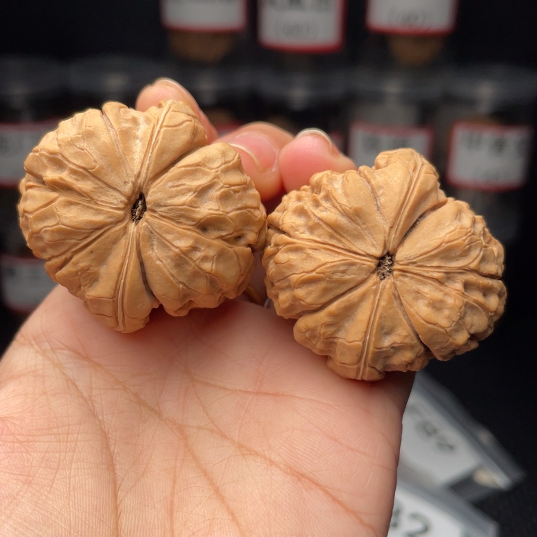 文玩核桃把件阿*甲骨文41