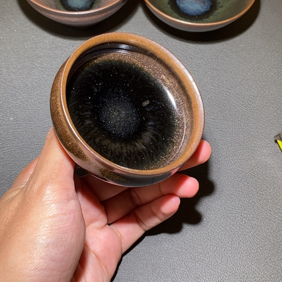 得***芦茶盏建盏主人杯一只