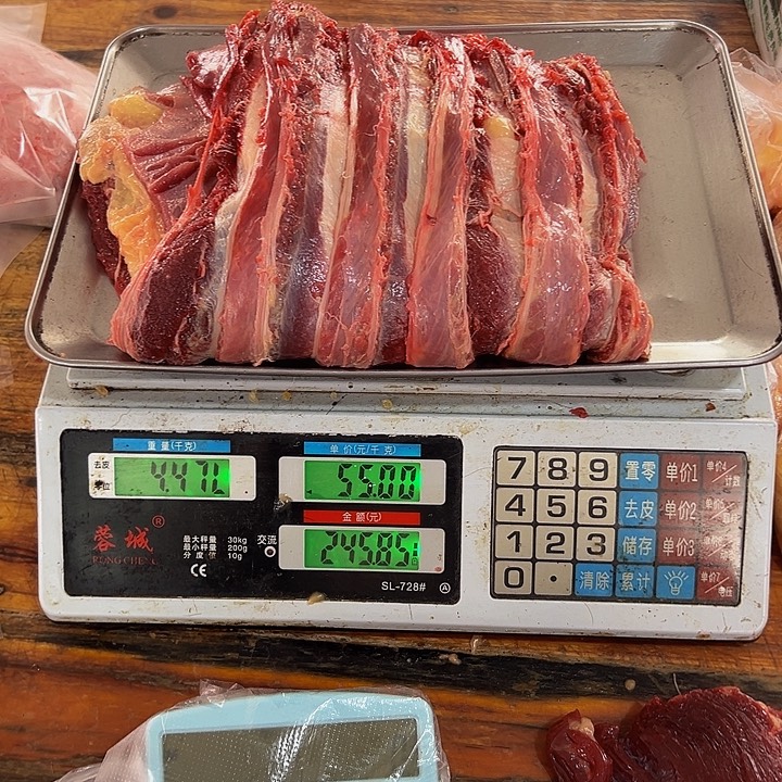 广西土耕马马肉中国大陆