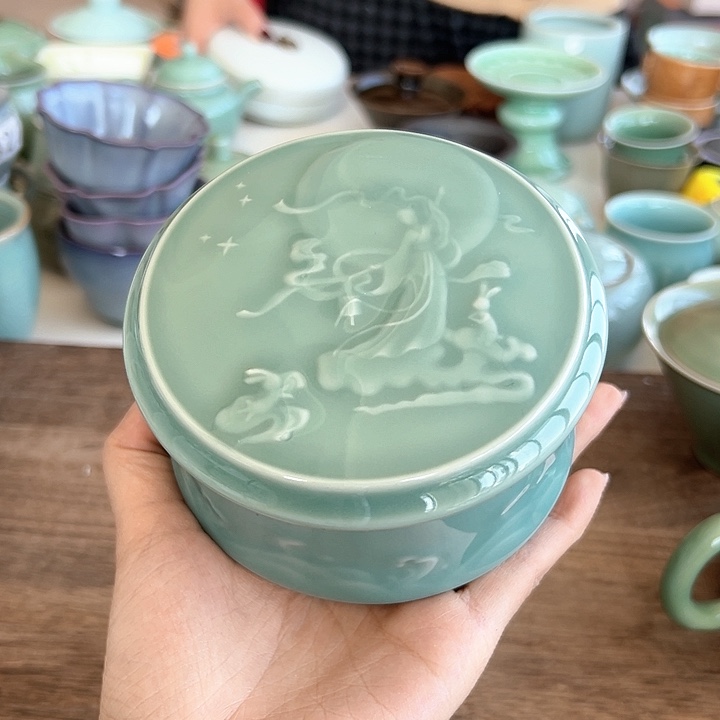 小米茶器龙泉青瓷