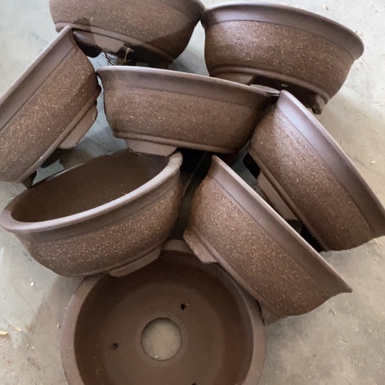 紫砂花盆100-8。20.5-8.5