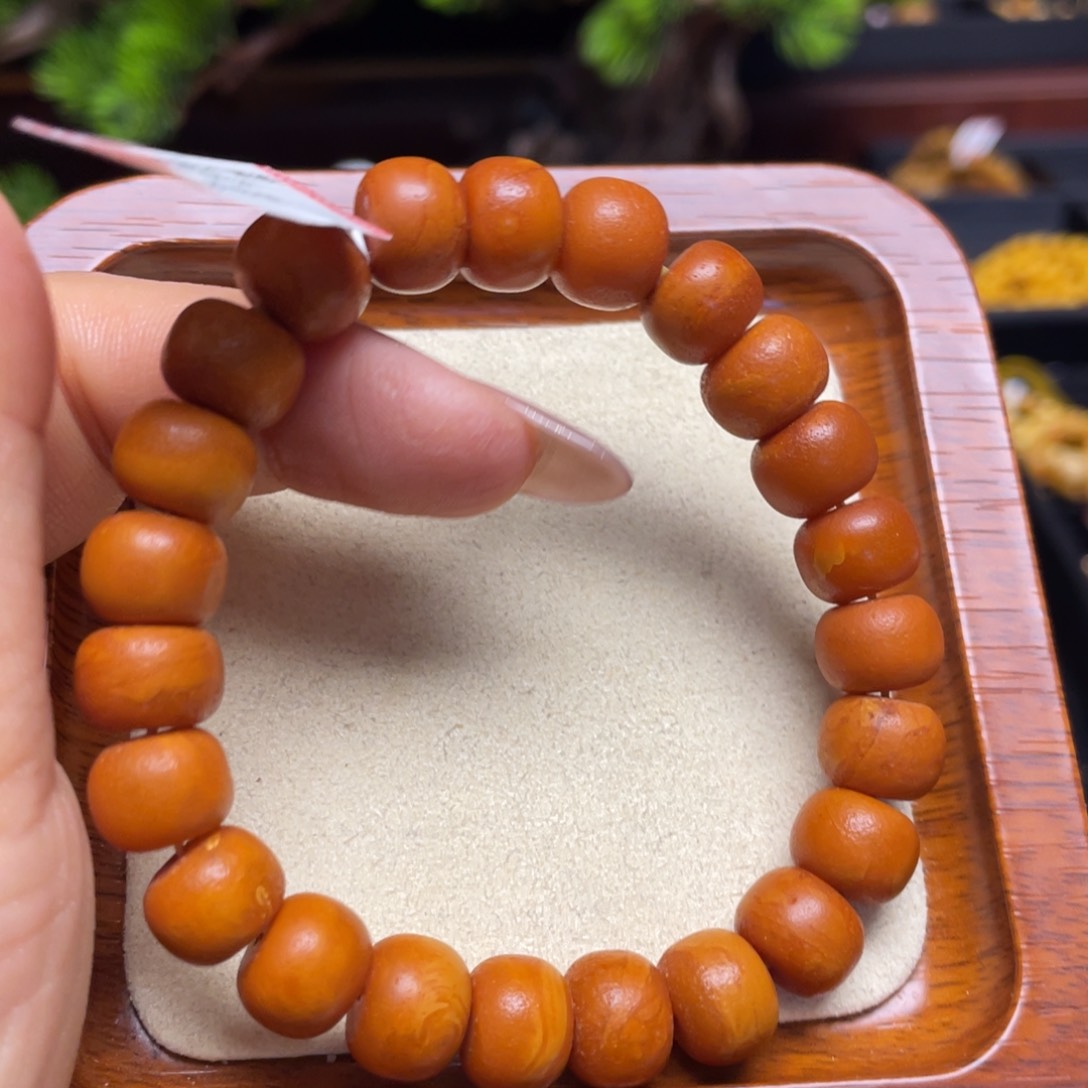 蜜蜡手链未镶嵌手串