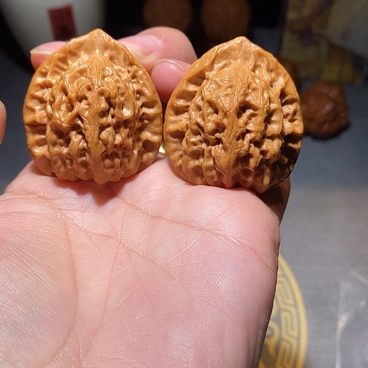 文玩核桃把件全品无修38尺蓟县佛肚