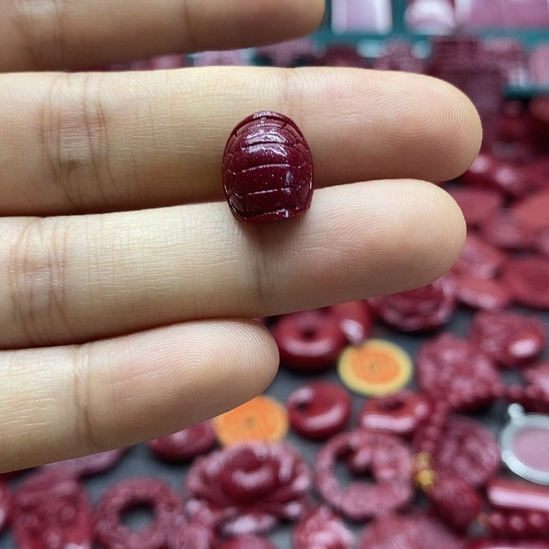 天然辰砂0000朱砂配饰