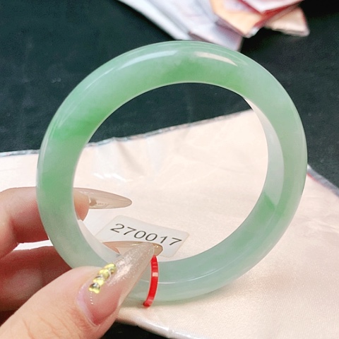 未镶嵌手镯翡翠0017