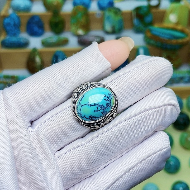 绿松石珠宝奇石未镶嵌