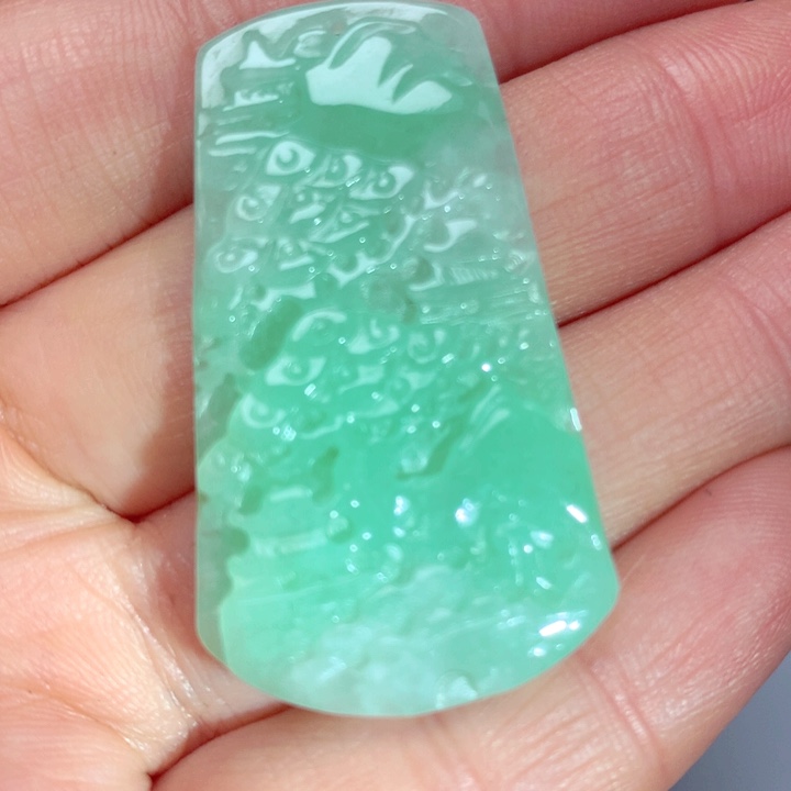 翡翠吊坠(不含链)未镶嵌