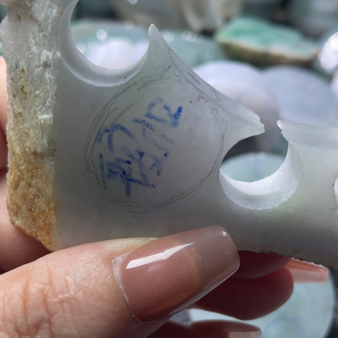 定制翡翠未镶嵌包工平安扣