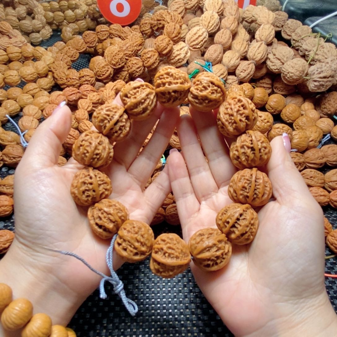 文玩核桃手串絮*子八棱