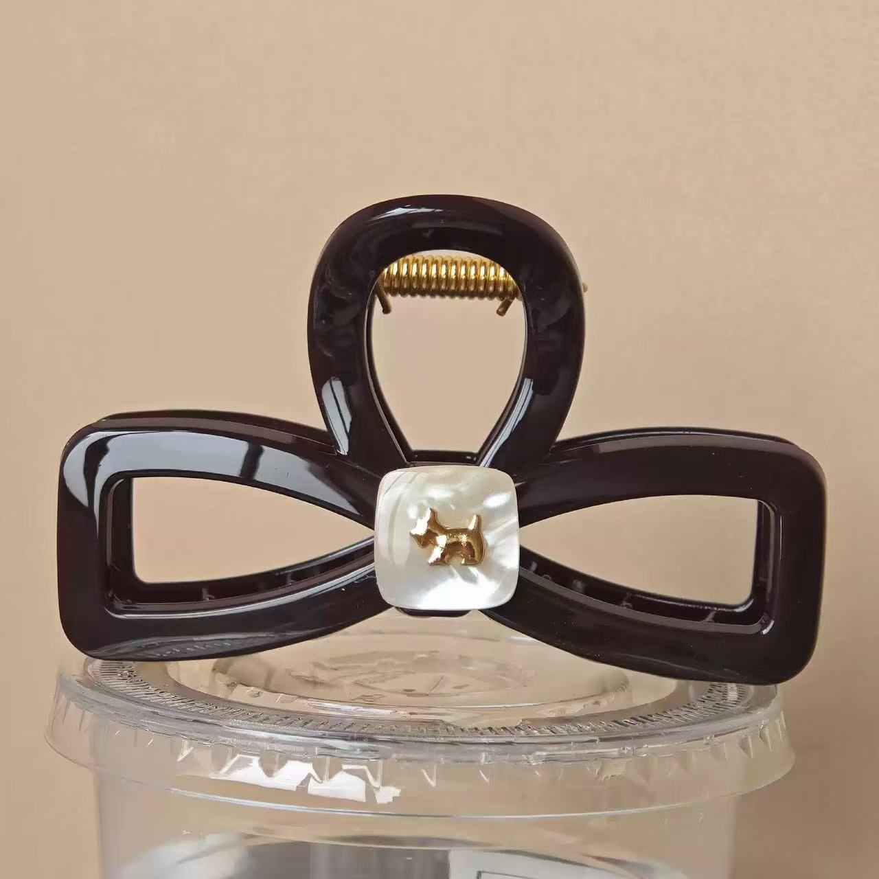 简约风气质抓夹边夹女日韩发夹发卡可爱法式时尚百搭