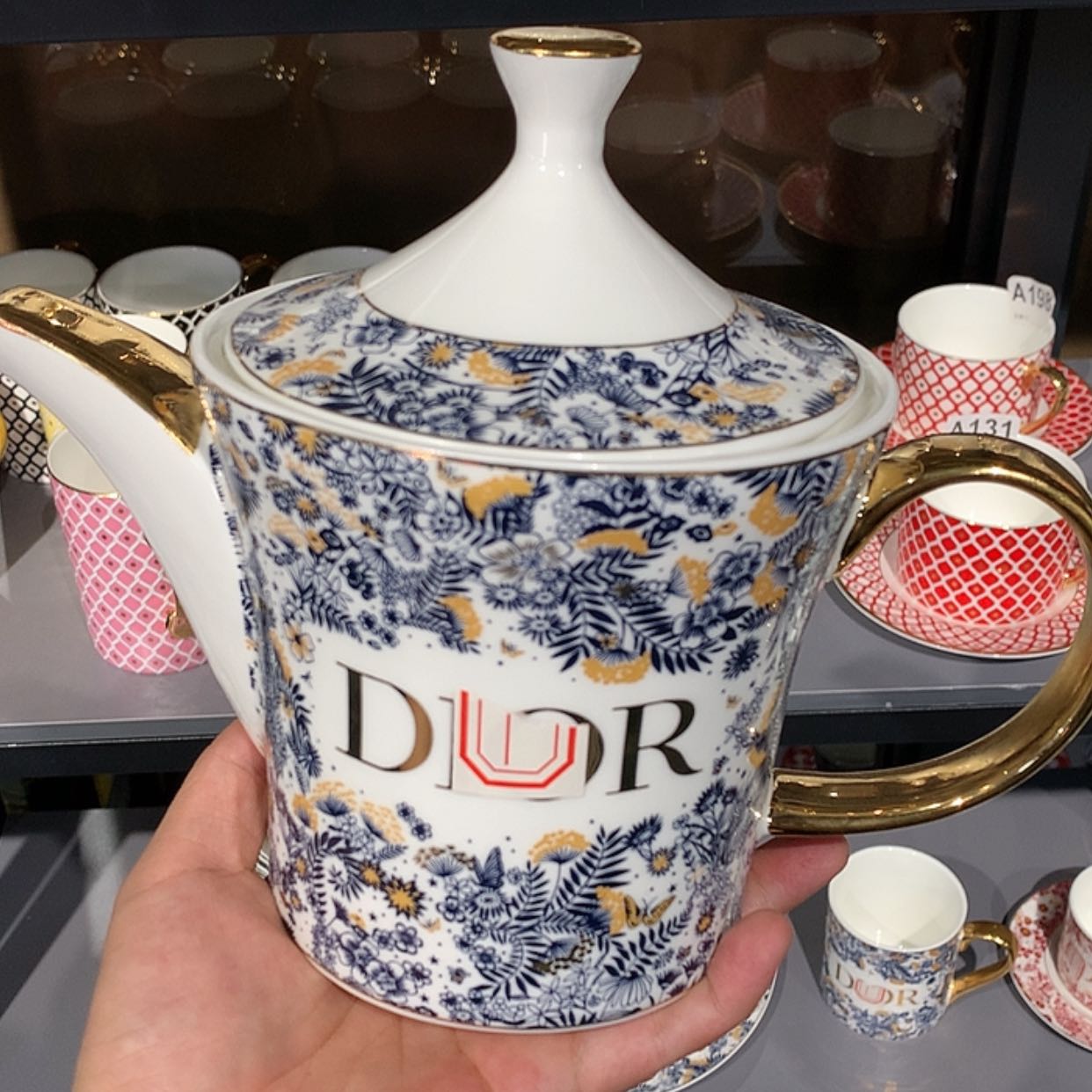 【闪购商品】瓷片咖啡壶