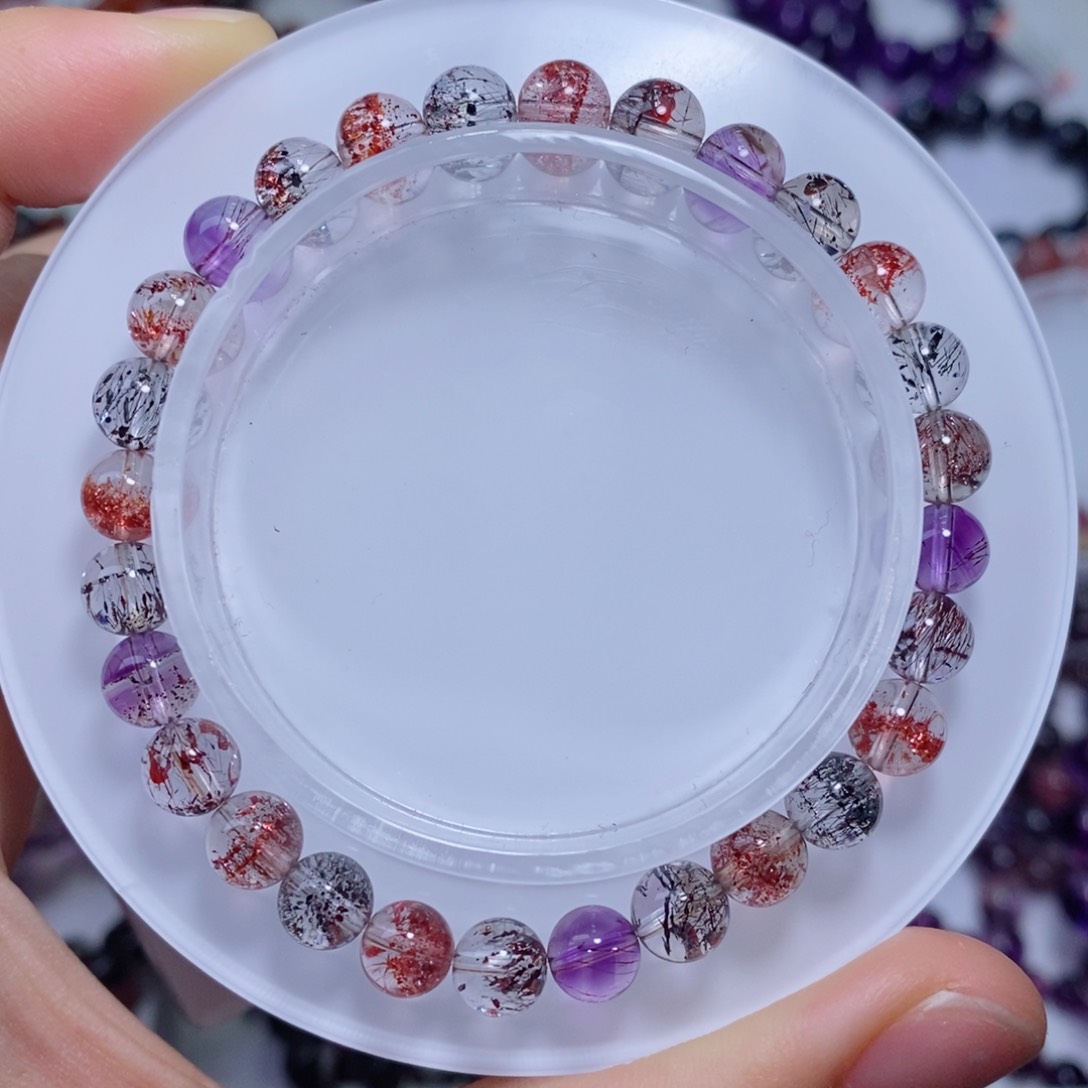 水晶手串未镶嵌毒液