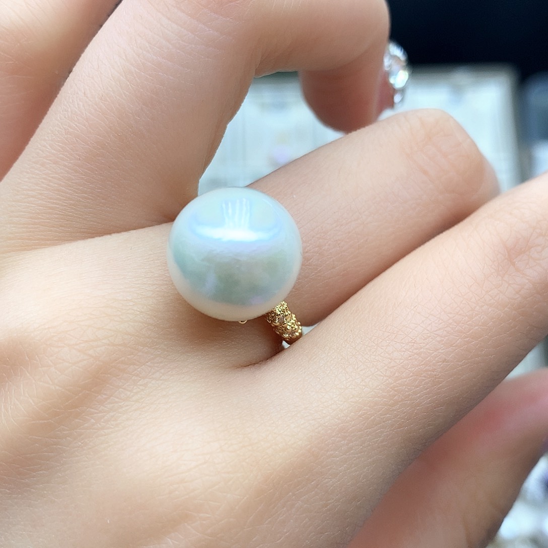 淡水珍珠颈饰合金