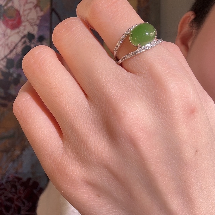 和田玉未镶嵌发饰