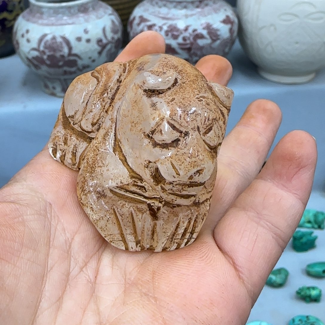 未镶嵌和田玉（糖玉）挂件