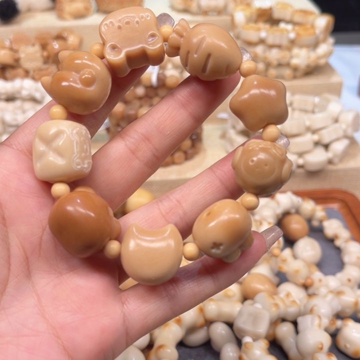 菩提根/象牙果手串2.18.10微瑕全家福