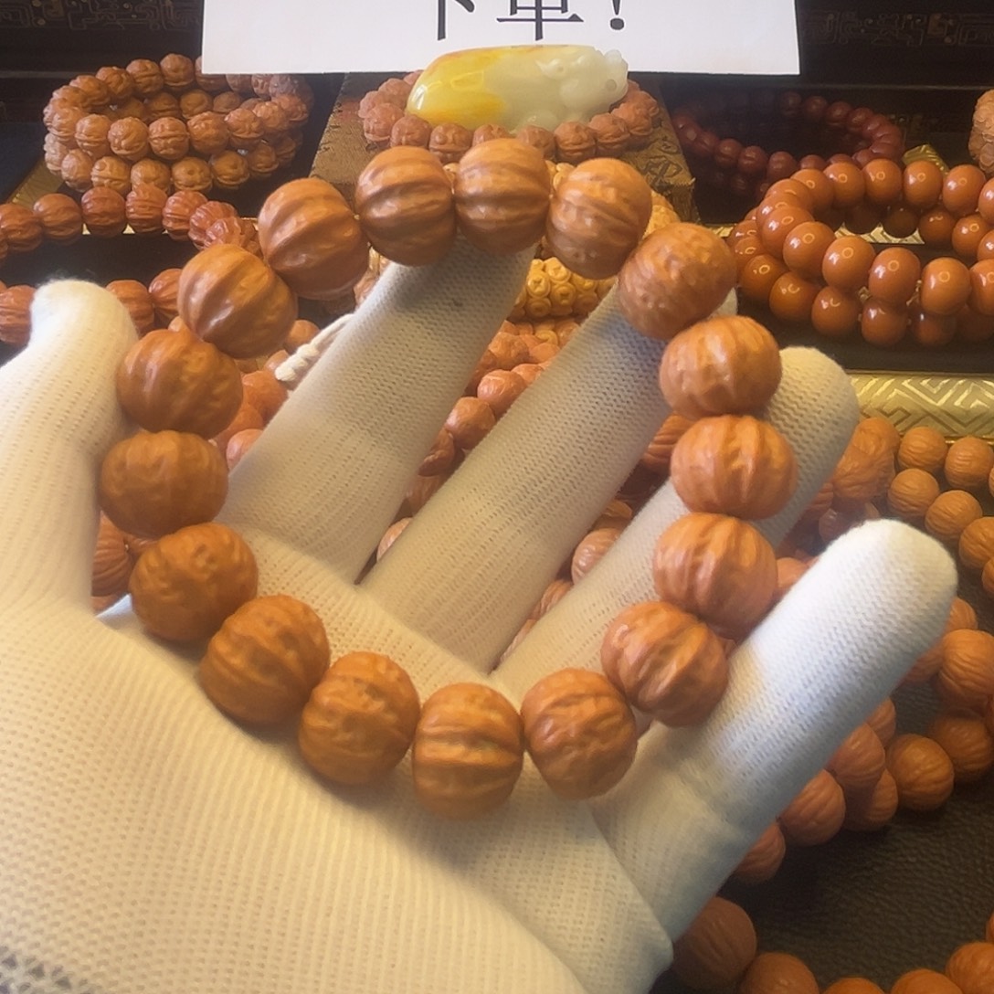 猴头核桃手串京八棱