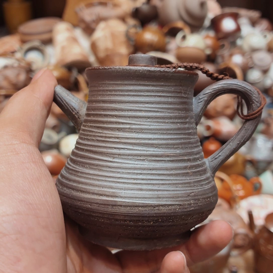 柴烧老岩泥等手工茶器皿