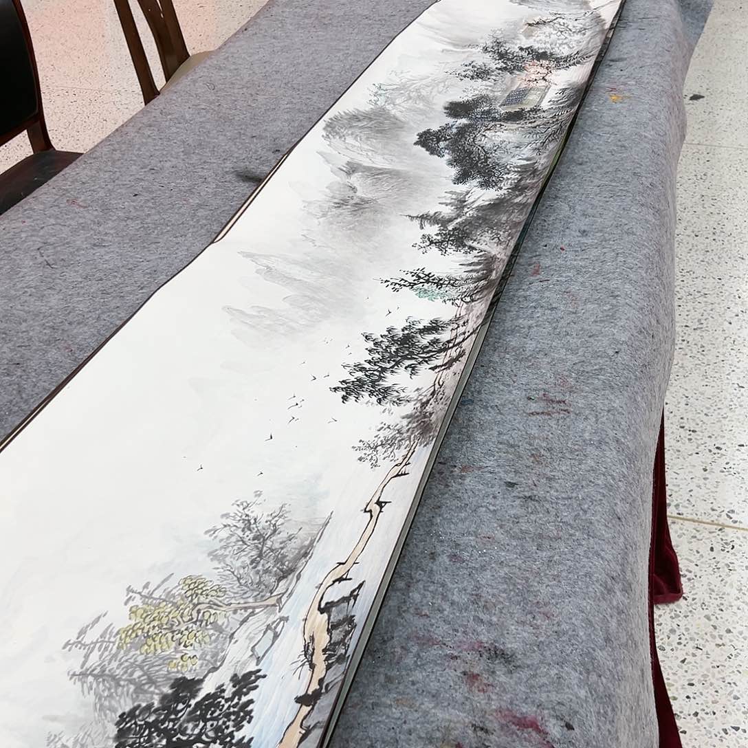 国画苏珊展览原作