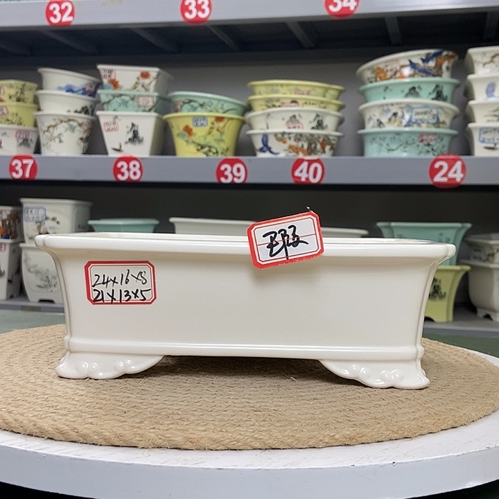 紫砂紫砂花盆3908