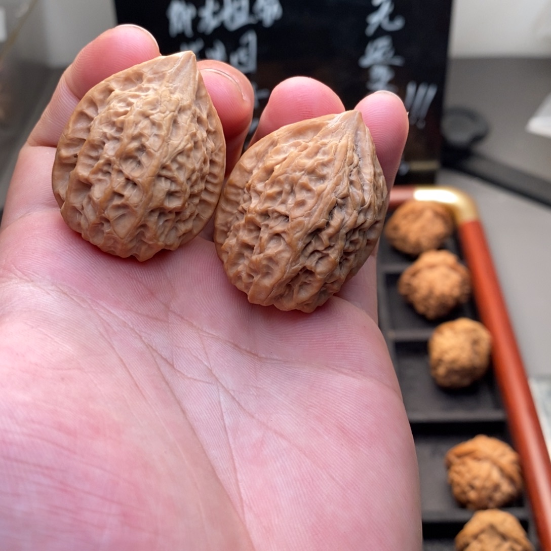 S***s把件文玩核桃34沈阳鸡心
