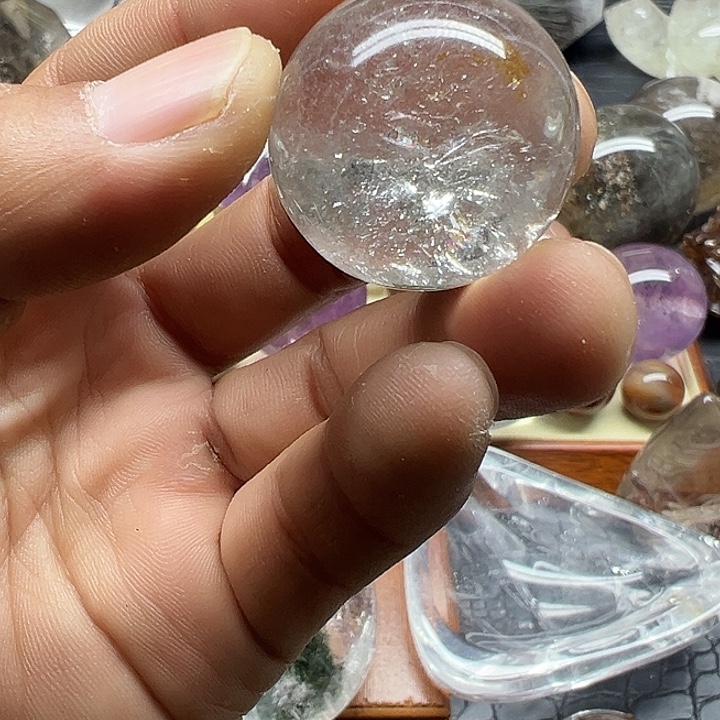 未镶嵌水晶珠宝半成品167