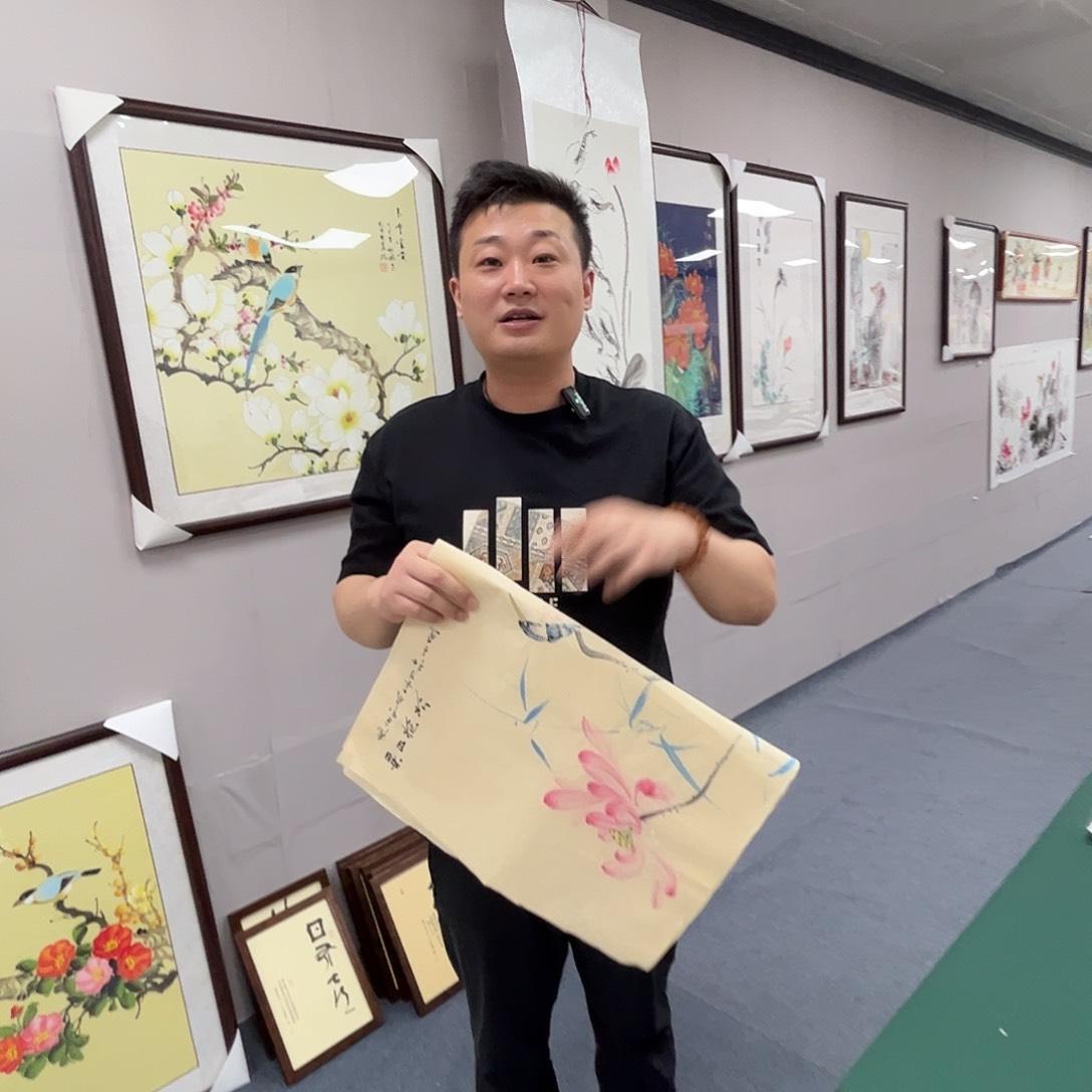 国画国画作品宣纸纯手绘