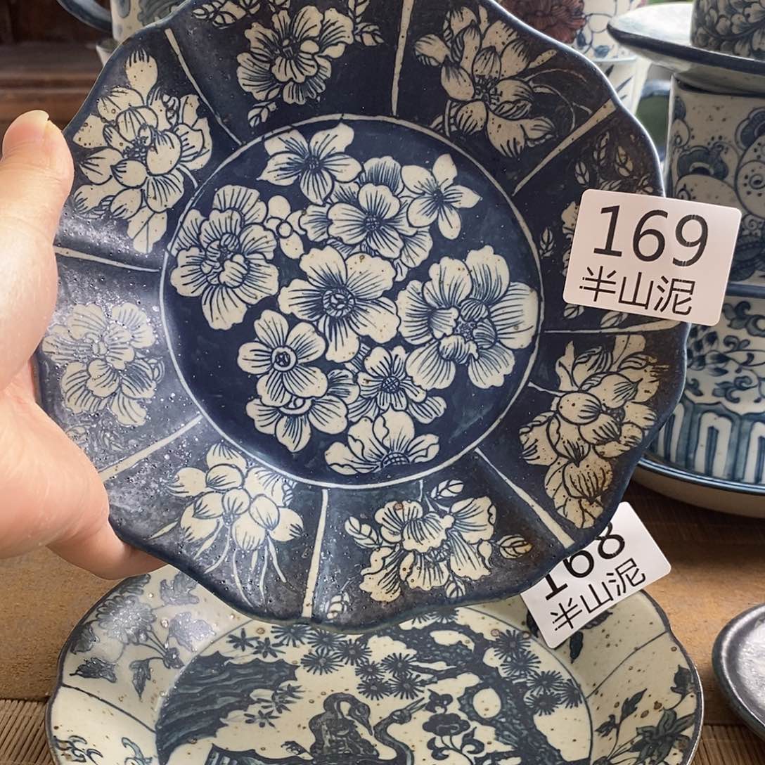 手工手绘青花高温陶瓷