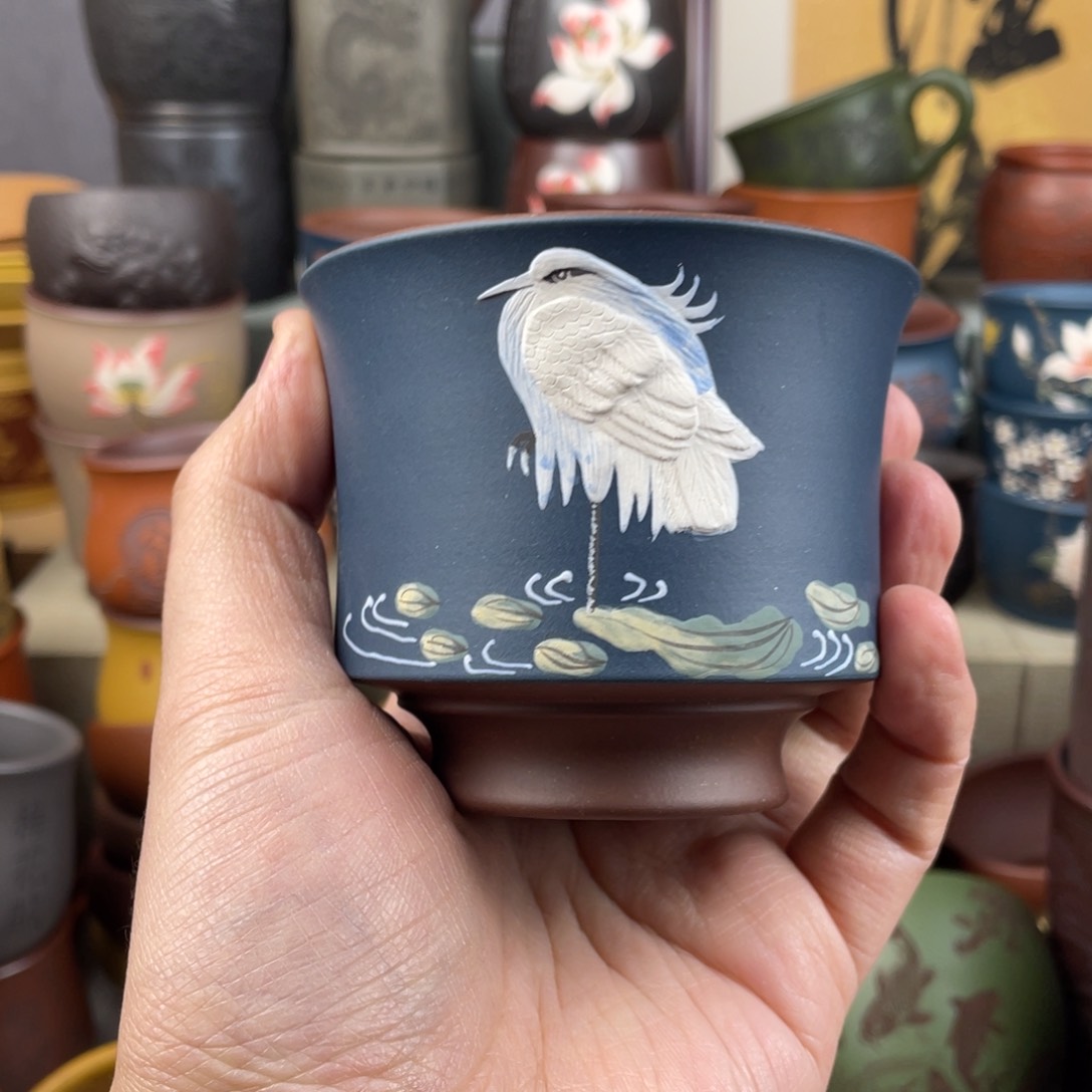 紫砂茶杯紫砂茶杯