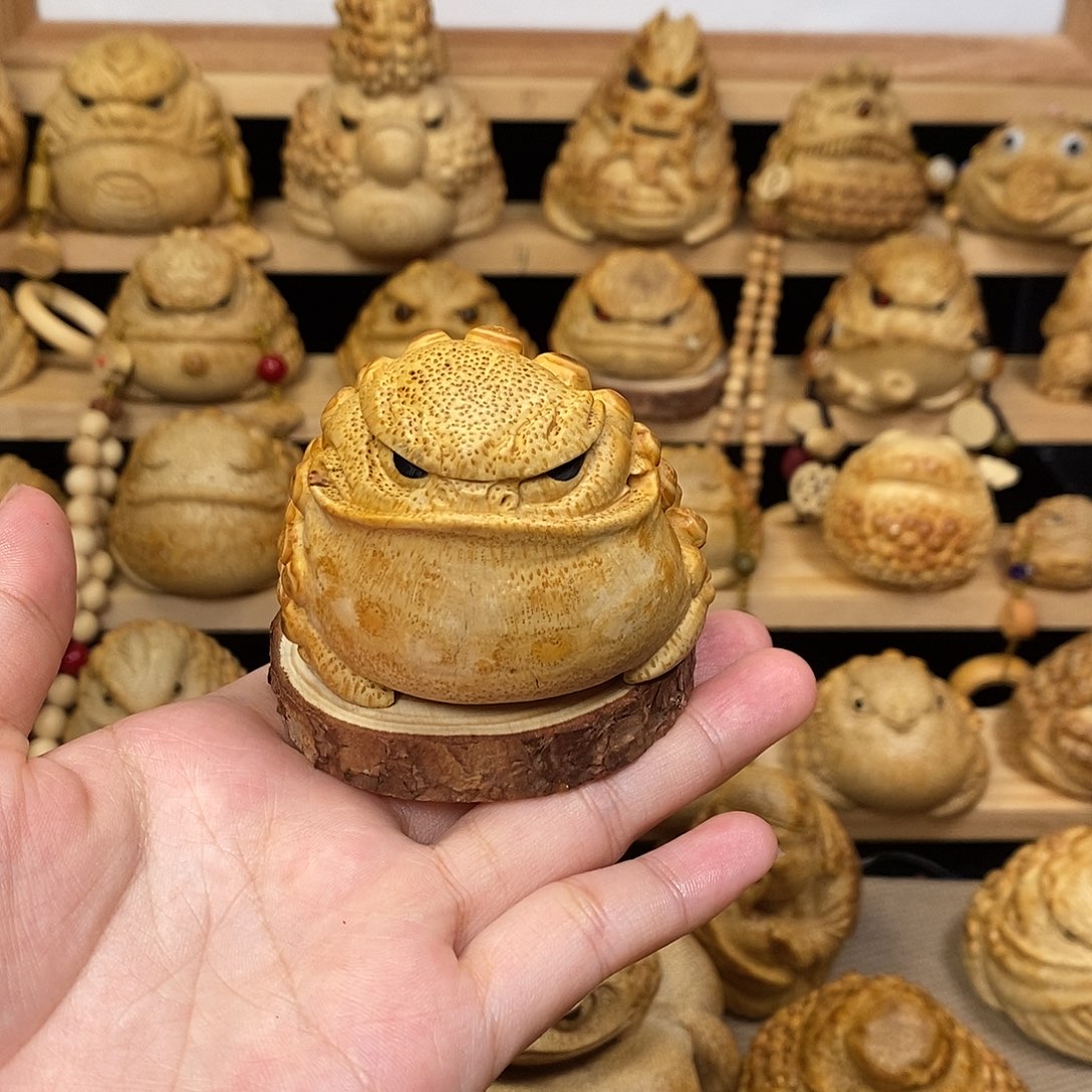 香榧木竹根雕作品欣赏