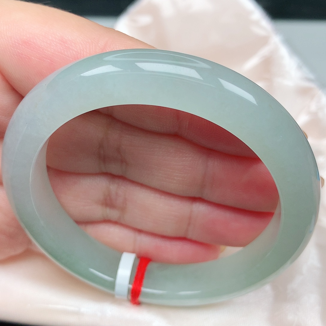未镶嵌手镯翡翠2冰晴冰透 秀气