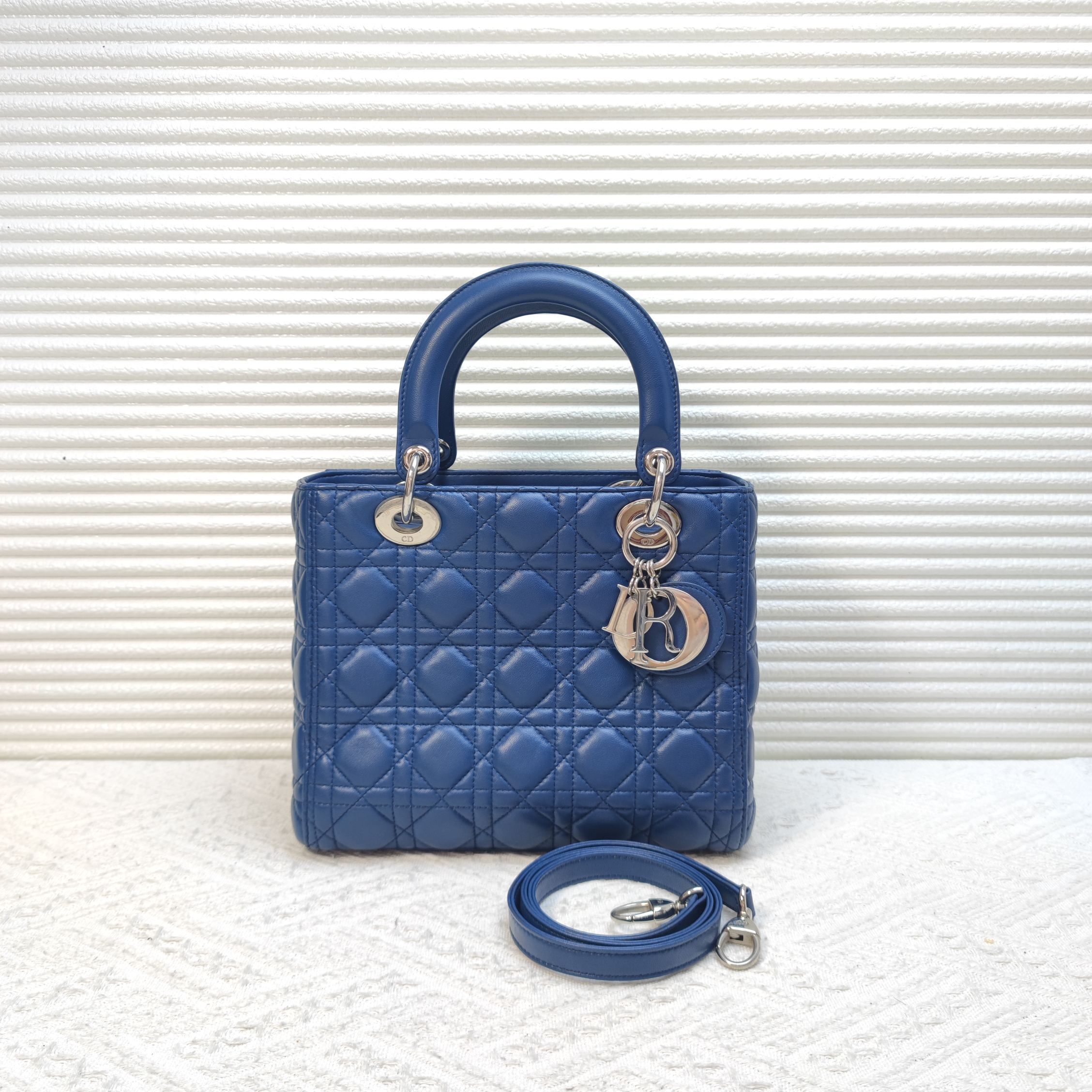 95新 DIOR/迪奥 Dior迪奥lady五格戴妃手提包单肩包