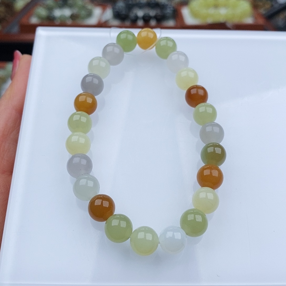 和田玉手链未镶嵌