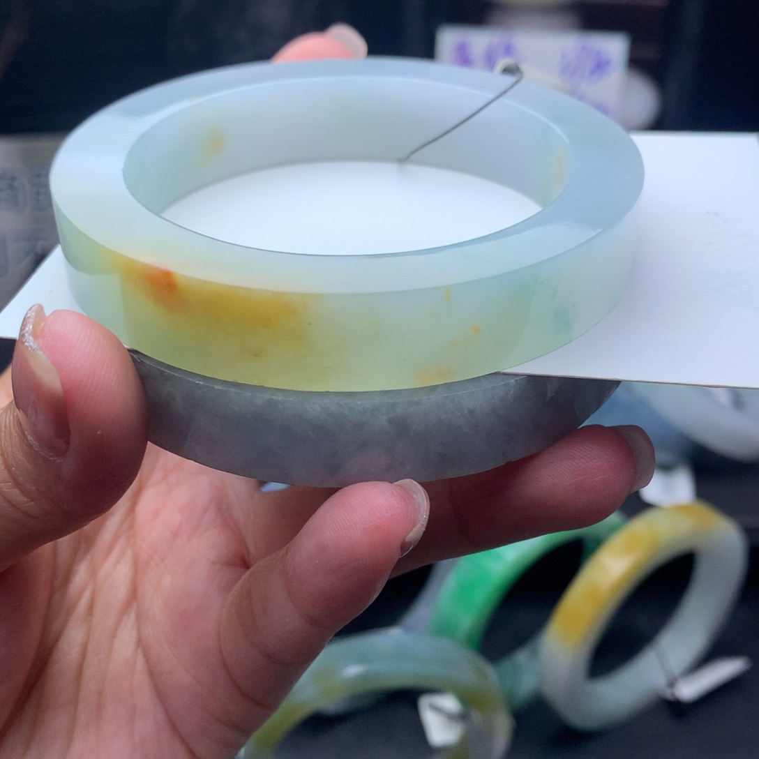 定制翡翠翡翠手镯未镶嵌