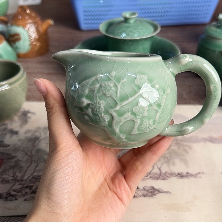小米茶器龙泉青瓷
