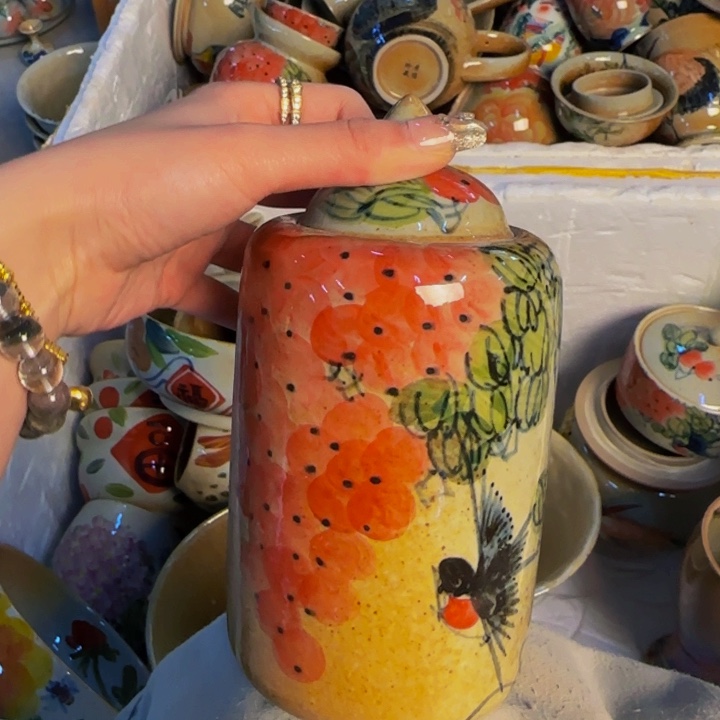 瓷片景德镇陶瓷手工手绘