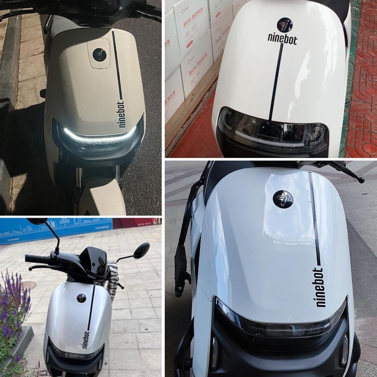 九号贴纸车头C装饰反光车头Mmax90E100200N70c80cF90M85电动车