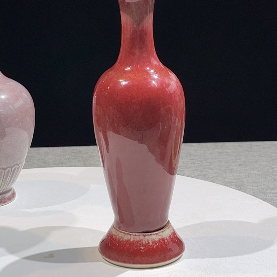 杯用****9豇豆红大红袍柳叶瓶