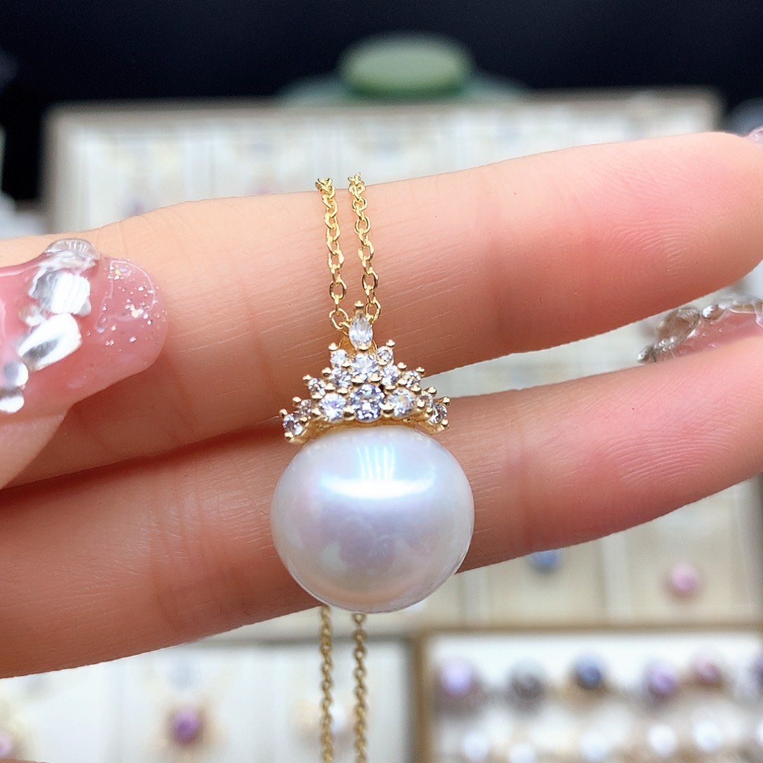 淡水珍珠颈饰合金