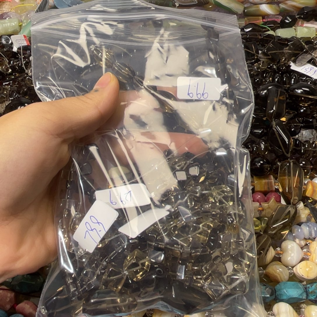 玛瑙/玉髓散珠茶晶随行差价