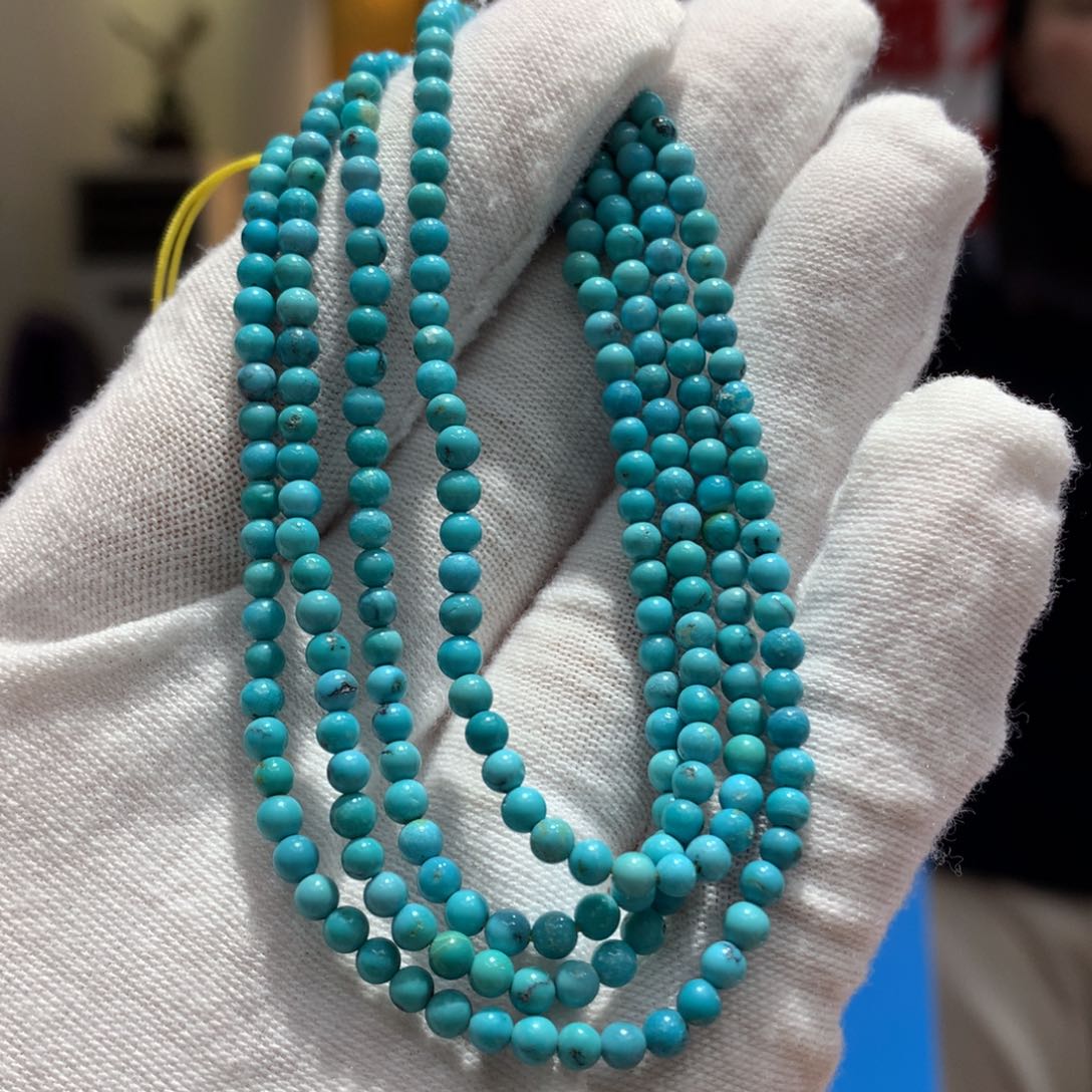 绿松石长链未镶嵌