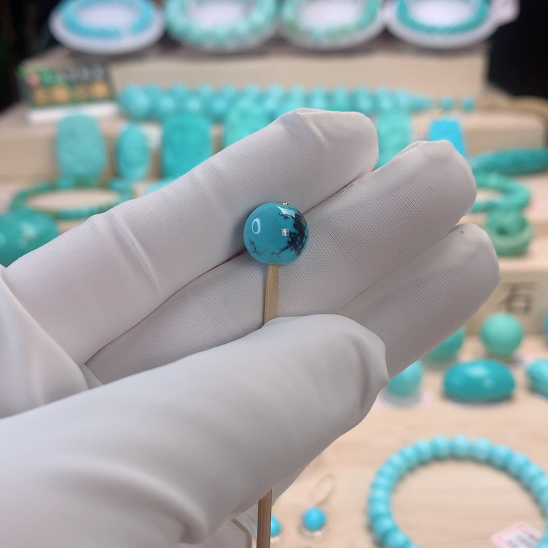 绿松石挂件未镶嵌