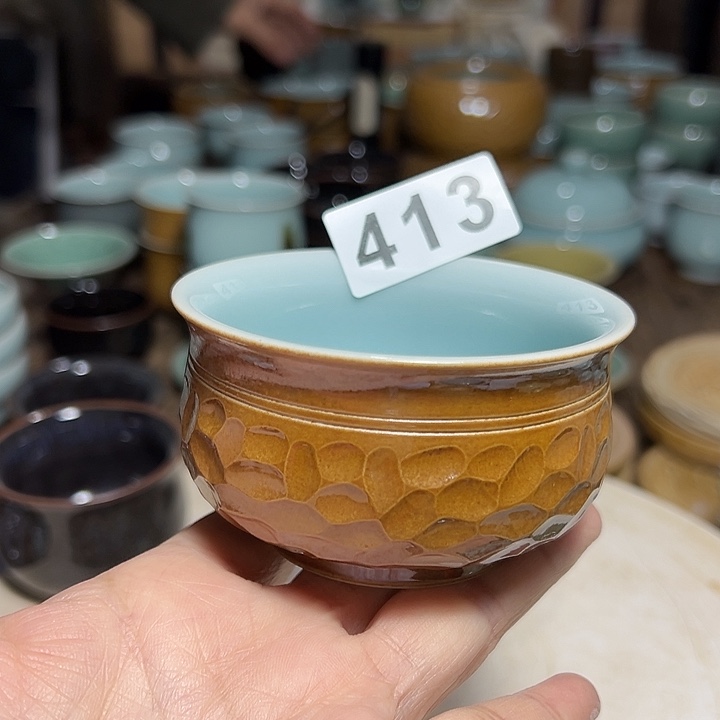小米茶器龙泉青瓷