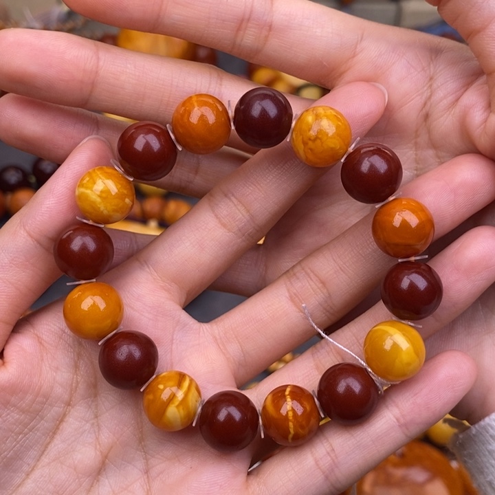 琥珀未镶嵌裸石蜜蜡M