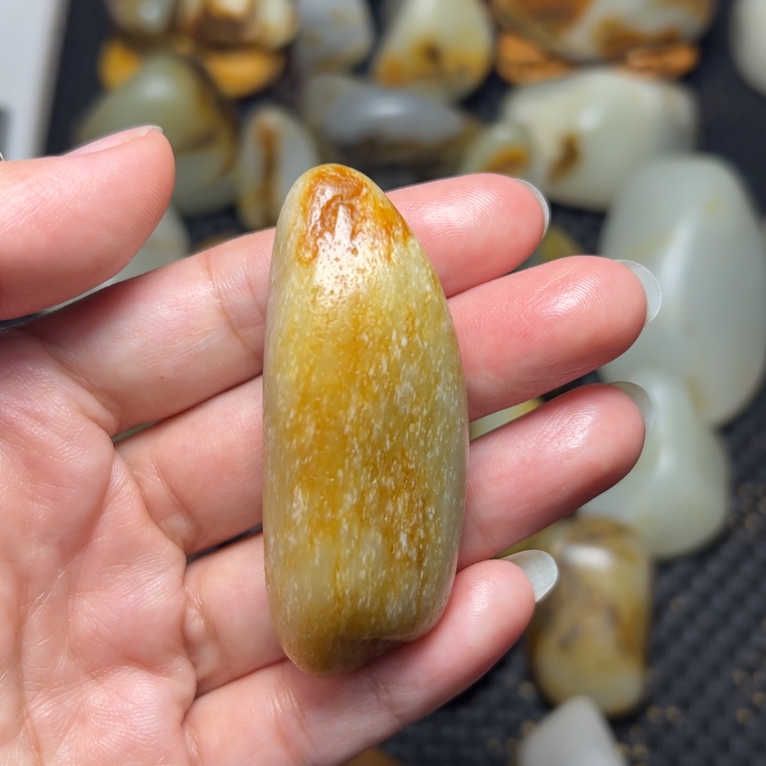 和田玉未镶嵌挂件9