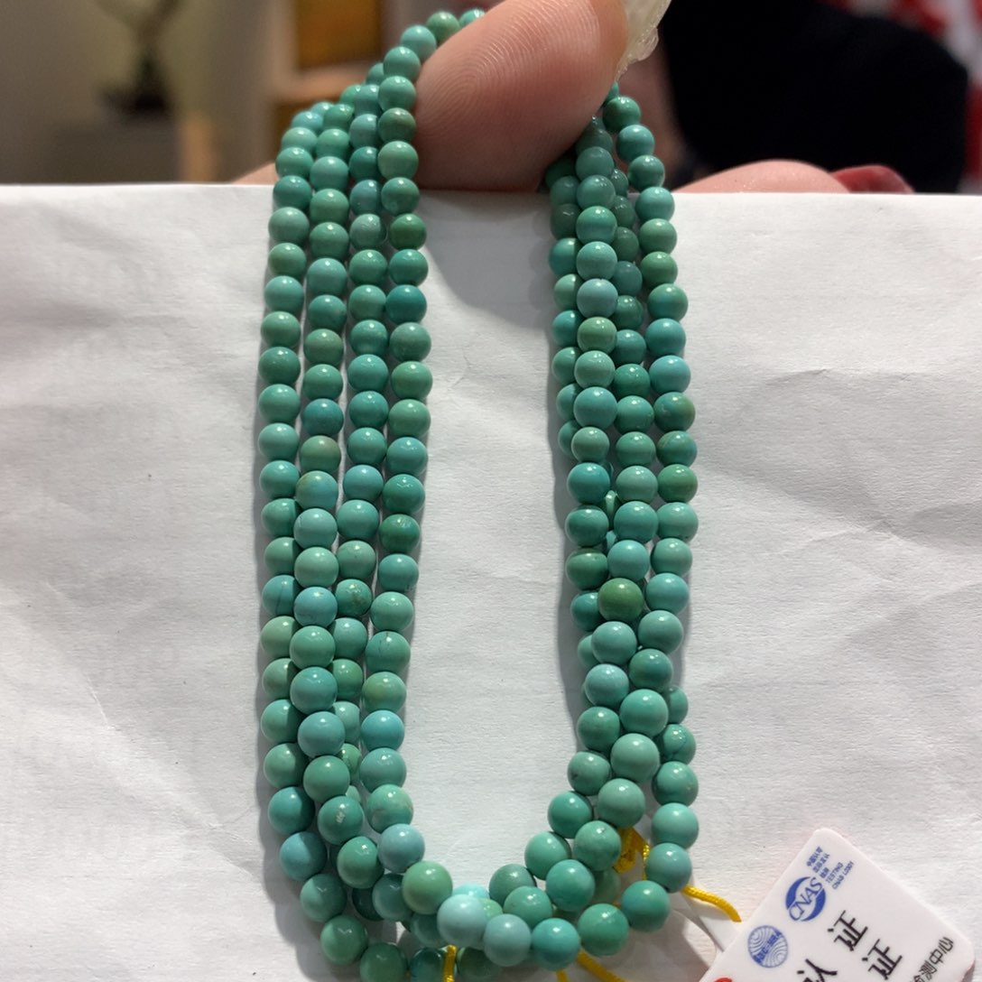 绿松石长链未镶嵌